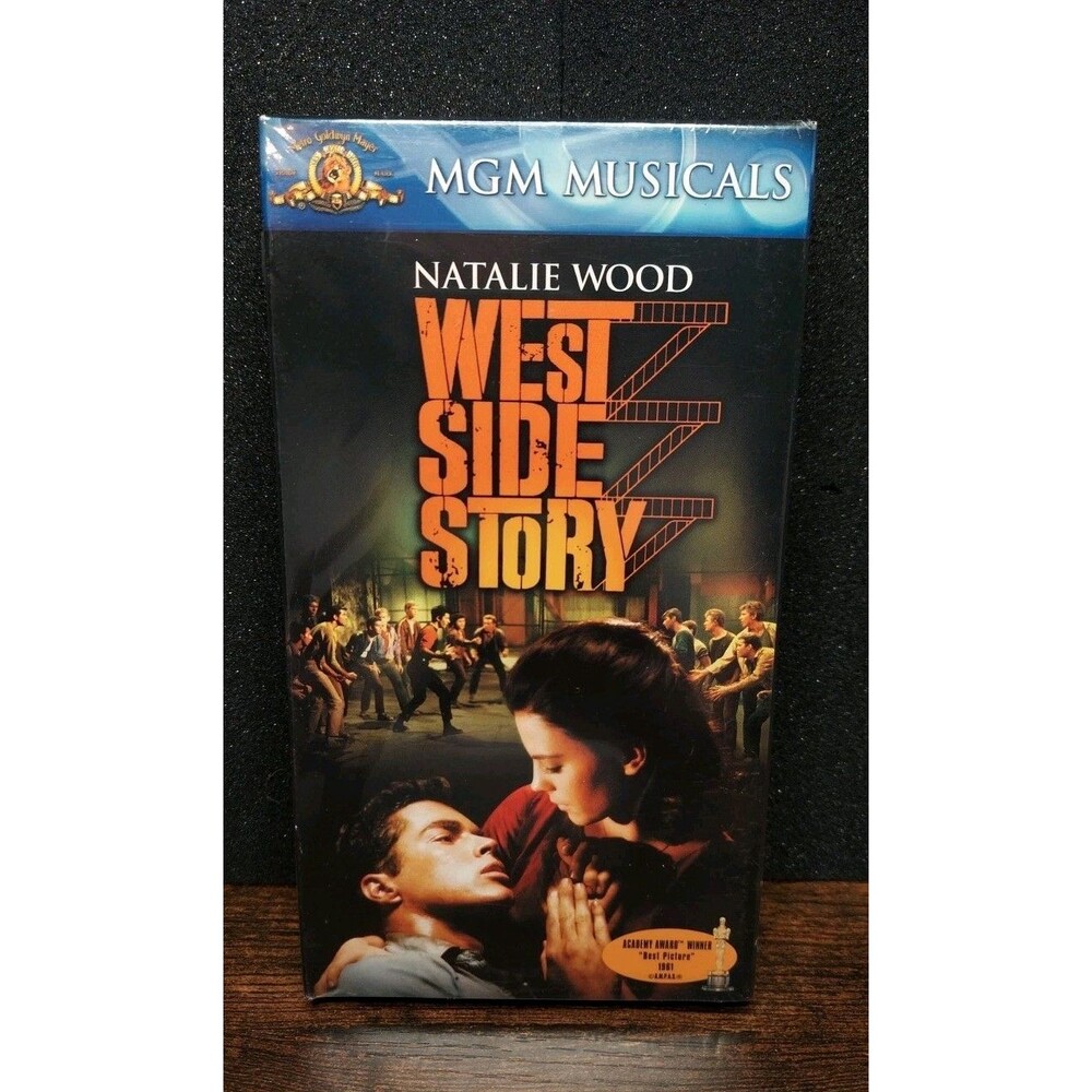 West Side Story VHS Tape 2000 Natalie Wood MGM Musicals Collection Factory Seal